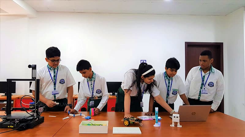 Student holding a lightbulb - school learning